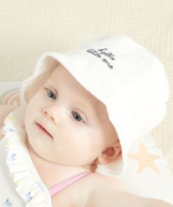 Bob double gaze de coton - Blanc