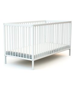 AT4 - Lit Bébé 70x140 ESSENTIEL - Blanc