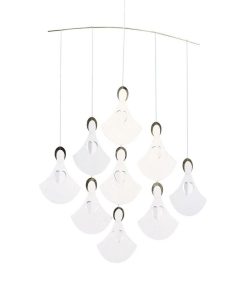 flensted Mobiles' Angel Choir 9 - Blanc