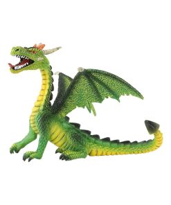 Figurine Dragon vert assis - N/A