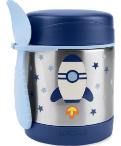 Boite thermos repas Rocket - Bleu