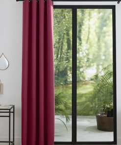 Rideau occultant 140 x 260 cm - Rouge bordeaux