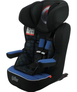 Siège Auto Isofix Imax Groupe 1/2/3 (9-36kg) - Captain America - Noir Bleu