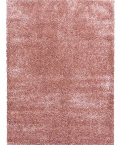 Tapis shaggy 80x150 SHAGGY TOP Rose OEKO TEX idéal pour Cuisine - Rose