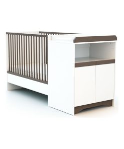 AT4 - Lit Combiné Evolutif COTILLON - Gris taupe