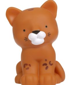 Petite veilleuse Léopard (13 cm) - Orange