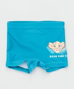 Boxer de bain imprimé 'Simba' - Bleu 'Simba'
