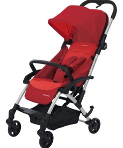 MAXI-COSI Poussette Citadine Laika, Légère et Compacte, de la naissance à 3,5 ans, Vivid Red - Rouge