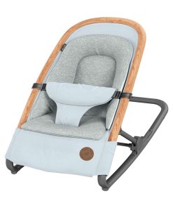 MAXI-COSI Kori Transat léger et pliable, De la naissance à 6 mois (jusqu'à 9kg), Essential Grey - Gris clair