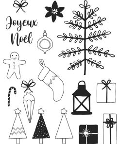 Tampons transparents - Noël - N/A