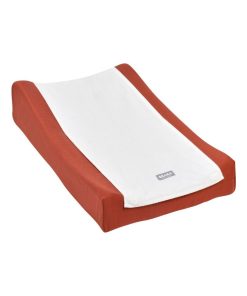 Housse pour matelas à langer Sofalange brique (45 x 74 cm) - Orange