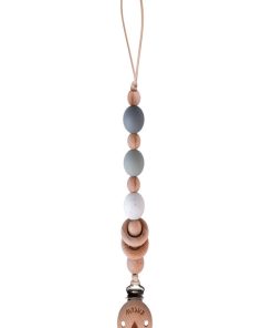 Attache sucette Jupiter Vent d'hiver - Gris