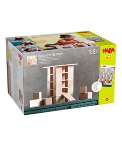 Blocs de construction en bois : 108 pièces - N/A