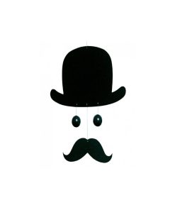 flensted Mobiles' Mr. Bowlerman - Noir
