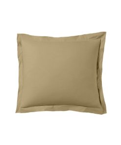 Blanc Avenue Taie D'oreiller 50x70 Cm Satin De Coton - Beige