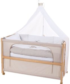 ROBA Lit cododo "Liebhabaer" 60 x 120 cm + équipement complet - Marron