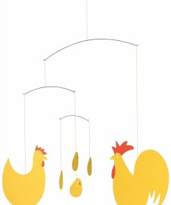 flensted Mobiles' Easter - Jaune