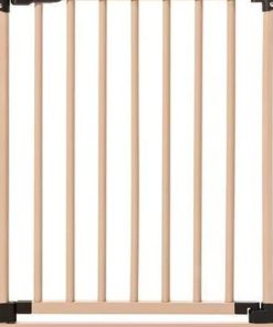 SAFETY 1ST Barrière de sécurité 73-80 cm, en bois, de 6 à 24 mois - Marron