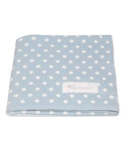 Couverture bébé tricotée ultra-douce 100% coton - Multicolore