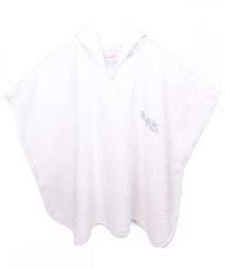 Laura Ashley Baby Poncho De Bain - Bleu clair