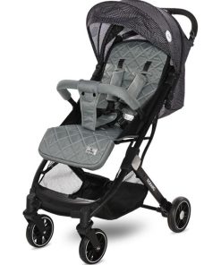 Poussette Compacte légère bébé Pliable/ Fiorano Ultra Compacte Lorelli gris/noir - Gris