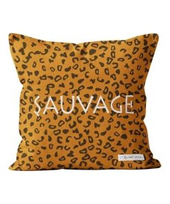 Housse de coussin 40x40 cm Sauvage - Orange