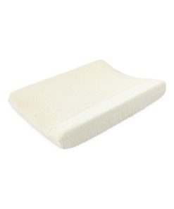 Housse matelas à langer 70x45cm T.ALMOND - Blanc