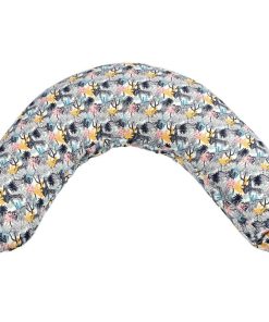 Coussin de grossesse Big Flopsy Jersey de coton Jungle - Bleu