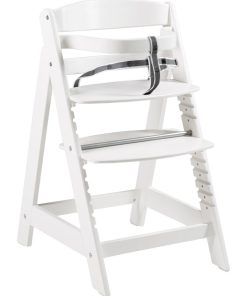 ROBA Chaise Haute Évolutive "Sit Up Click" - Fermeture À Clic Innovante - Blanc