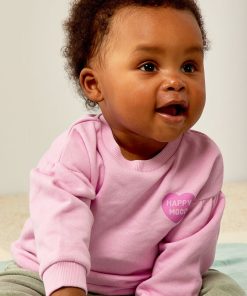 Sweat en molleton - rose