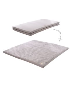 ROBA Tapis D'éveil "roba Style" - 60 x 120 - Pliable À 120 x 120 - Gris - Gris