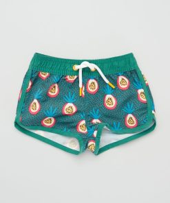 Short de bain - Vert