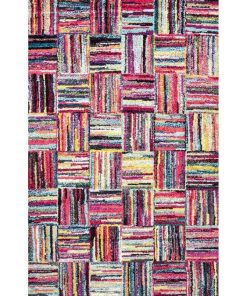 Tapis salon 160x230 BOUTIK BRIK Multicolore OEKO TEX idéal pour le salon - Multicolore