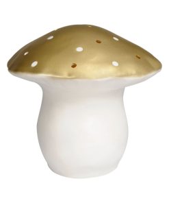Grande veilleuse champignon doré - Doré/or
