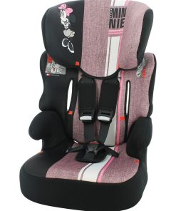 Siège Auto Beline Groupe 1/2/3 (9-36kg) - Minnie - Rose