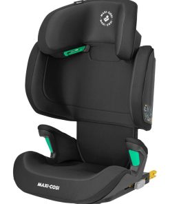 MAXI-COSI Siège auto Morion, Sécurité i-Size, Isofix, de 3,5 à 12 ans, Basic Black - Blanc Noir