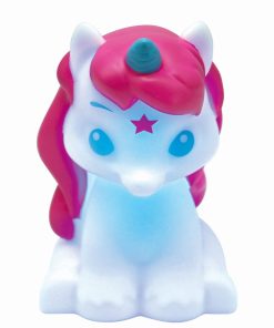 Veilleuse En 3d Avec Variation De Couleurs Design Licorne Approx. 13cm - Transparent