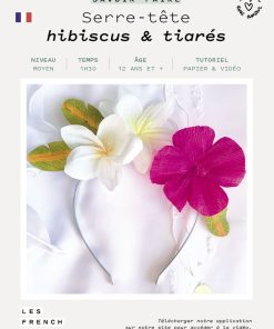 Coffret DIY papier - Serre-Tête fleurs exotiques - N/A