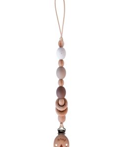 Attache sucette Jupiter Sous-bois - Marron