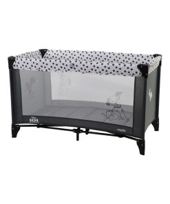 Lit Parapluie Bébé Soda - Sac De Transport Et Matelas Inclus - 101 Dalmatiens - Gris Gris
