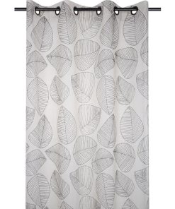 Voilage à œillets 140x260 cm Iguapo taupe - Gris