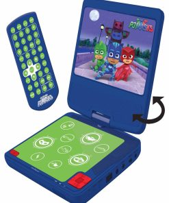 "lecteur Dvd Portable Avec Écran Rotatif 7""et Port Usb, Écouteurs Pyjamasques" - N/A