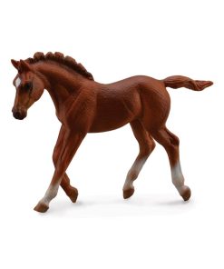 Figurine Cheval : Pur Sang Anglais Poulain Marchand - Marron - N/A