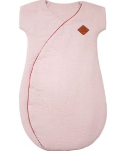 Gigoteuse turbulette légère Kimono, Jeanne - Vieux rose