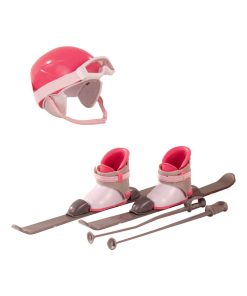 Accessoires pour poupées de 45 cm : Set de ski - N/A