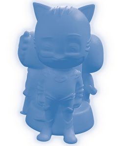 Les Pyjamasques Veilleuse En 3d Env 20 Cm Avec Diffusion Lumière En Couleurs - Transparent