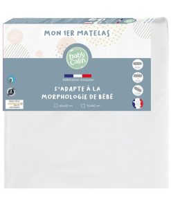 Matelas bébé Mon 1er Matelas – 60x120 cm - Blanc