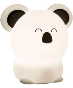 Veilleuse lumineuse tactile en silicone, Koala - Multicolore