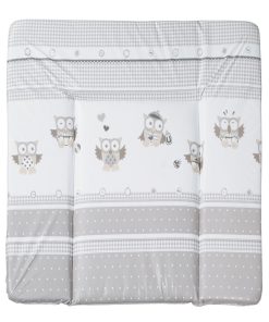 ROBA Matelas À Langer "Eulebabys" - 85x75 - En Film Sans Phtalate - Gris