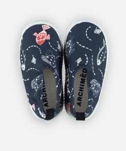 Chaussures de bain imprimées - Bleu